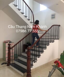 mẫu cầu thang sắt